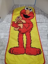 Vintage Sesame Street Toddler Kids Sleeping Bag Mat Fold N Go ELMO Baby ... - $34.21 CAD
