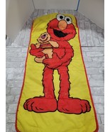 Vintage Sesame Street Toddler Kids Sleeping Bag Mat Fold N Go ELMO Baby ... - $475.79 MXN