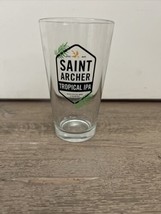 Saint Archer Brewing Co Tropical IPA Beer Pint Glass San Diego CA Micro ... - $12.00