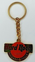 Vintage Hard Rock Cafe Metal Enameled Keychain Niagrara Falls New  PB164 - £13.34 GBP
