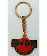 Vintage Hard Rock Cafe Metal Enameled Keychain Niagrara Falls New  PB164 - £13.58 GBP