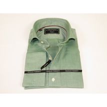 Men's Shirt Charles TYRWHITT Turkey 100% Cotton French Cuffs CHT-4 Green image 3