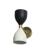 Stilnovo Mid-Century Modern Italian Wall Sconces – Adjustable Sputnik Lamps - $134.58 CAD