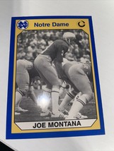 1990 Collegiate Collection Notre Dame Joe Montana - £1.57 GBP
