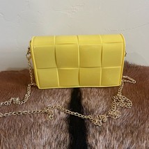 Golden Mini Jelly Crossbody Bag with Gold Chain  - £11.67 GBP