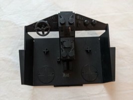 1985 GI Joe Cobra Moray Hydrofoil Interior Steering Wheel Replacement Parts - $12.86