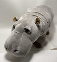 Disney Conservation Fund Grey Hippoptamus Standing Plush Stuffed Animal  16 inch - £11.17 GBP