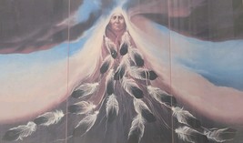 Framed Frank Howell Spirit of The West Native American Indian Chief Post... - $10,496.66 MXN