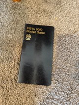 Vintage RARE Varian Vista 6000 Pocket Guide Instruction Manual short form - £22.03 GBP