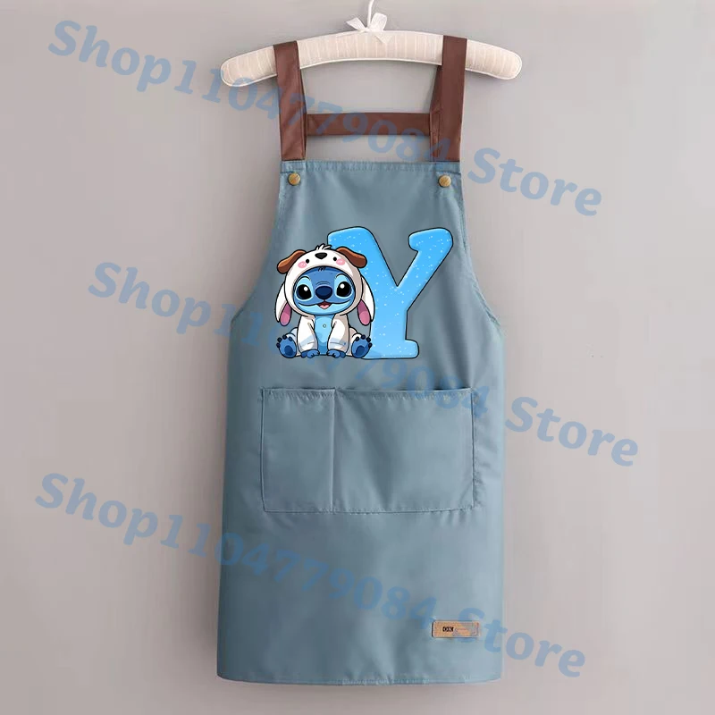 Disney Stitch Kitchen Waterproof Oil Resistant Apron Men Women Fashion -... - $6.10