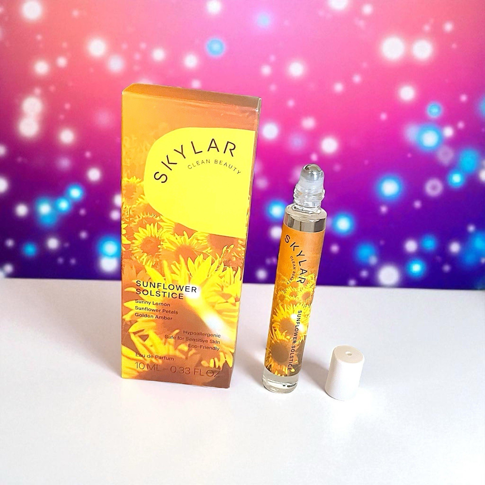 Skylar Sunflower Solstice - Eau de Parfum EDP - Travel Rollerball .33oz/10ml NIB Item image 3