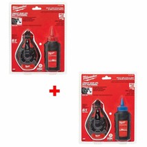 Milwaukee 48-22-3986 100&#39; Bold Line Chalk N Reel w/ 48-22-3982 100&#39; Chalk N Reel - £51.00 GBP