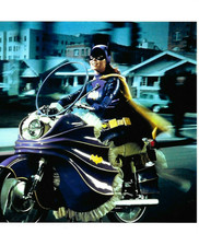 BATMAN 66    YVONNE CRAIG  BATGIRL RIDING CYCLE  8X10 STUDIO PHOTO - £7.92 GBP