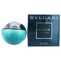 Aqva Pour Homme by Bvlgari, 3.4 oz Eau De Toilette Spray for Men (Aqua) - £98.35 GBP