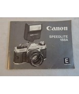 Canon Speedlite 188A Manual Original Camera Flash Instruction Book free ... - $7.55 CAD