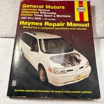 GM Chevy Venture Oldsmobile Silhouette Pontiac Trans Sport Service Manual 38063 - $19.99