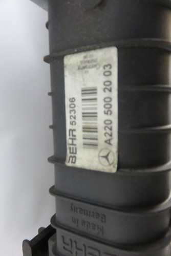 Mercedes R230 SL55 SL500 radiator, BEHR OEM, 2205002003 SL600 CL55 CL500 Item image 3