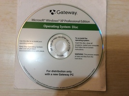Gateway - Operating System Disc - Microsoft Windows Xp Professional Edition - £21.97 GBP