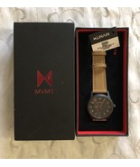  MVMT Trek 41mm Black Tan Mesh Band Watch - €86,20 EUR