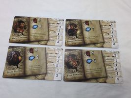 (4) Mansions Of Madness Streets Of Arkham Character Cards - $9.69 CAD