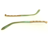 Tiffany &amp; Co. TF 2103-B 8134 Gold Blue Eyeglasses ARMS ONLY FOR PARTS - $32.50