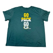 Nike Dri-Fit Green Bay Packers Go Pack Go Graphic Tee XXL Green Tshirt F... - $24.99