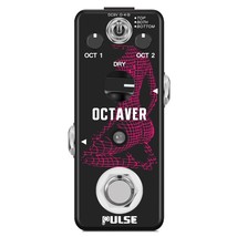 Pulse Technology Octaver 3 Mode Digital Micro Guitar Effect Pedal True Bypass - £34.71 GBP