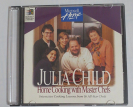 Julia Child Home Cooking With Master Chefs Food Lessons PC CD16 Microsoft Home - £1.55 GBP