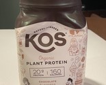 KOS Organic Plant Protein Powder Chocolate - 1092g 28 Servings ex 2025 - $35.06
