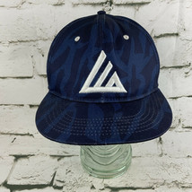 HM Ballcap Hat Blue Youth Sz 8-14 Yrs Neon - $13.86