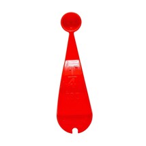 Tupperware 1/4 TSP Measuring Spoon Red Embossed Curved 6145 Replacement ... - £7.78 GBP