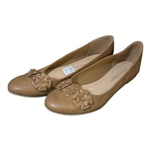 Christian Siriano for Payless Womens Brown Floral Flats Shoes Size 9 New - £19.65 GBP