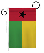 Guinea Bissau Garden Flag Nationality 13 X18.5 Double-Sided House Banner - £15.96 GBP