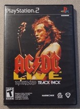 AC/DC Live Rock Band Track Pack PS2 Game Playstation 2 CIB - £4.60 GBP