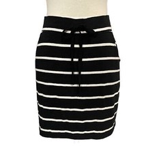 Market &amp; Spruce Black and White Striped Skirt Size S - £21.79 GBP