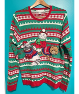 Jolly Sweaters XL Adult Ugly Christmas Sweater Cat Lady Harris Cute Festive - $37.61 CAD