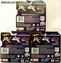 Hot Wheels Lightyear 3 pc Set XL-01, XL-15, Zurg Fighter Ship Disney Pixar  image 2