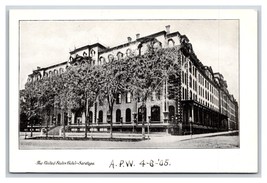 United States Hotel Saratoga New York NY UNP UDB Postcard V8 - £3.16 GBP