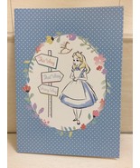 Disney Alice in Wonderland Note Book Year. Flora Beautiful Theme. Very R... - £10.99 GBP