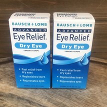 2 Pk: Bausch &amp; Lomb Advanced Dry Eye Relief Lubricant Drops EXP 9/24+ - $14.01