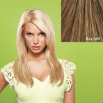 Jessica Simpson HairDo 22&quot; Clip In Hair Extensions Ken Paves Buttered Toast  - £46.85 GBP