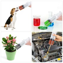 Multifunction Large Capacity Syringe Reusable Pump Measuring For Draw Ink Pet Fe - £6.57 GBP+