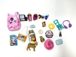 19 Various Miniatures—American Girl-Zuru Mini—Barbie—PacMan Fingerling No Dups - £4.65 GBP