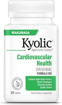 Kyolic Aged Garlic Extract Formula 100, Original Cardiovascular, 100 Tablets (Pa - £22.37 GBP