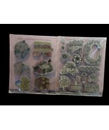 Patricia Ann Rizzo Rubber Stamps (6) &amp; Stamping Sensations Plate 35 (16)... - $20.13 CAD