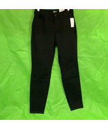 Style &amp; Co Curvy-Fit Skinny Bling Pocket Black Jeans Black 4 - £21.22 GBP