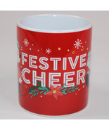 Disney 2021 Christmas Coffee Mug Mickey And Minnie Mouse Festive Cheer 8... - £6.99 GBP