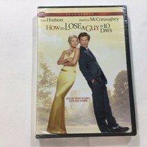 How to Lose a Guy in 10 Days DVD Kate Hudson Matthew Mcconaughey ￼ ~NEW~ - £12.77 GBP