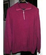 Magenta Cotton SWEATER Size 3X - $11.99