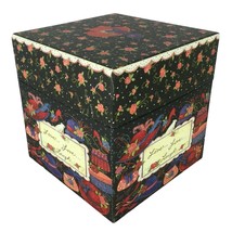 Red Hats Susan Winglet Artwork Elegant Decorative Storage Box 6.25&quot; Bob&#39;s Boxes - £15.94 GBP